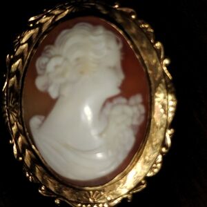 Vintage Cameo brooches